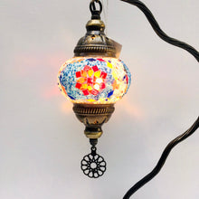 Load image into Gallery viewer, Copper Filigree Table Lamp -  Red Star