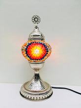Load image into Gallery viewer, Filigree Mosaic Table Lamp - Motley Star
