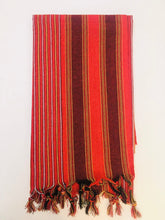 Load image into Gallery viewer, Peshtemal - Turkish Bath/Beach Towel – Claret Red
