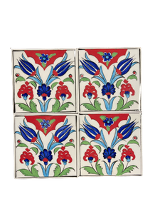 4x4 Turkish Ceramic Tile - Set 13