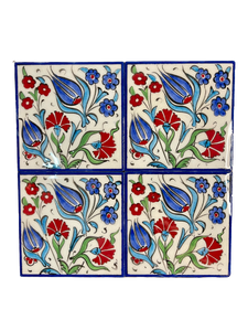 4x4 Turkish Ceramic Tile - Set 1