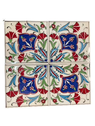 4x4 Turkish Ceramic Tile - Set 10