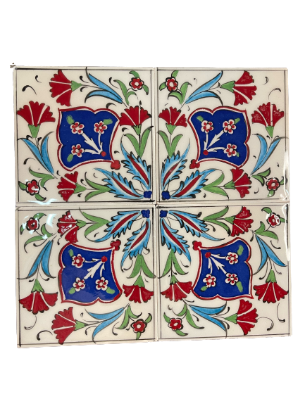 4x4 Turkish Ceramic Tile - Set 10