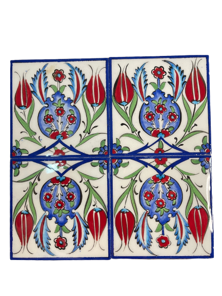 4x4 Turkish Ceramic Tile - Set 8