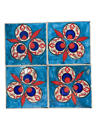 4x4 Turkish Ceramic Tile - Set 16