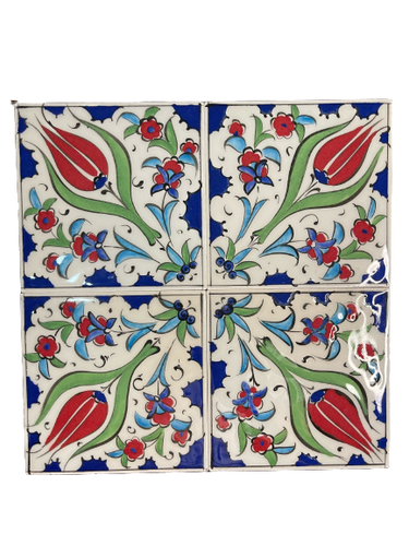 4x4 Turkish Ceramic Tile - Set 6