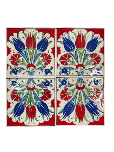 4x4 Turkish Ceramic Tile - Set 9