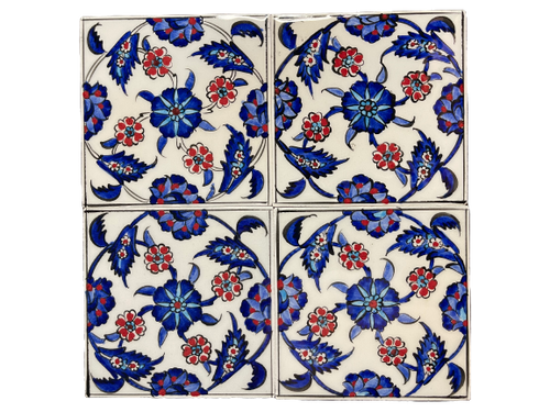 4x4 Turkish Ceramic Tile - Set 17