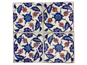 4x4 Turkish Ceramic Tile - Set 17