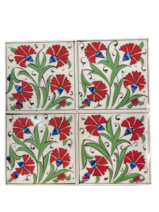 4x4 Turkish Ceramic Tile - Set 7