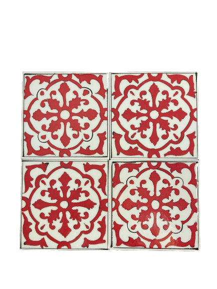 4x4 Turkish Ceramic Tile - Set 2