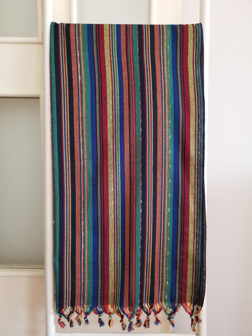 Peshtemal - Turkish Bath/Beach Towel – Rainbow Blue