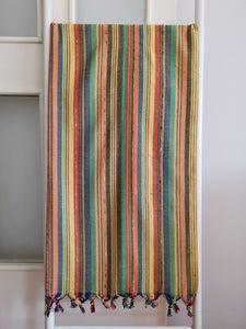 Peshtemal - Turkish Bath/Beach Towel – Rainbow Yellow