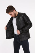 Load image into Gallery viewer, AILE George Leather Jacket