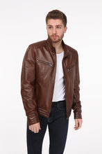 Load image into Gallery viewer, AILE Dominic Leather Jacket