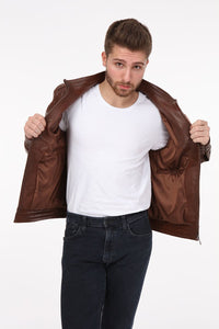 AILE Dominic Leather Jacket