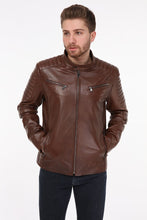 Load image into Gallery viewer, AILE Dustin Leather Jacket
