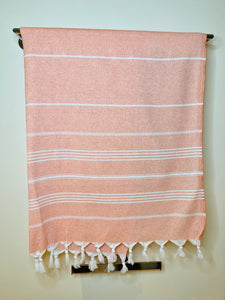 Soft Peshtemal - Turkish Bath/Beach Towel – Sultan Salmon