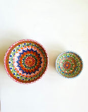 Load image into Gallery viewer, Turkish Hand Painted Ceramic Bowl Set: 1 big &amp; 1 small - Set 6
