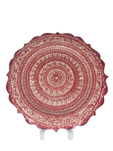 Load image into Gallery viewer, Turkish Hand Painted Ceramic Decorative Plate - Spiral B6