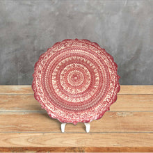 Load image into Gallery viewer, Turkish Hand Painted Ceramic Decorative Plate - Spiral B6