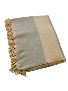 Turkish Blanket/ Sofa Throw/ Bed Cover - Powder Blue