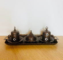 Load image into Gallery viewer, Turkish Coffee Set - Antique Copper