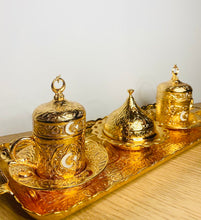 Load image into Gallery viewer, Turkish Coffee Set - Gold