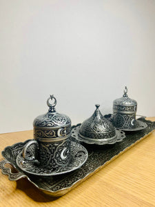 Turkish Coffee Set - Tin