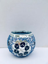 Load image into Gallery viewer, Turkish Glass Mosaic Candle Holder