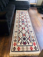 Load image into Gallery viewer, Turkish Kilim &quot;Rugs&quot; - THREE CRESTS Long
