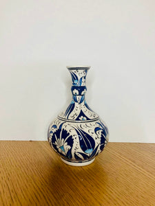 Turkish Decorative Vase - Blue Tulip Small