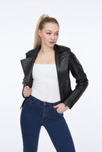 Load image into Gallery viewer, AILE Kristin Leather Jacket