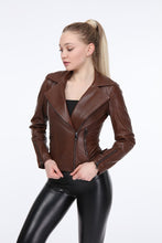 Load image into Gallery viewer, AILE Kristin Leather Jacket