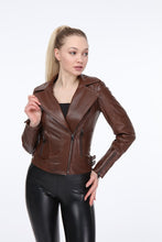 Load image into Gallery viewer, AILE Kristin Leather Jacket