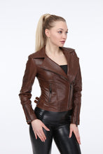 Load image into Gallery viewer, AILE Kristin Leather Jacket