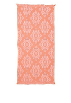 Soft Peshtemal – Valley Turkish Bath Towel (Orange)